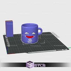 Koffing Koffee Cup Color 3D Print