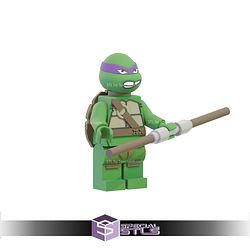 Lego 3D Print Collection - Donatello