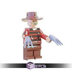 Lego 3D Print Collection - Freddy Kruger