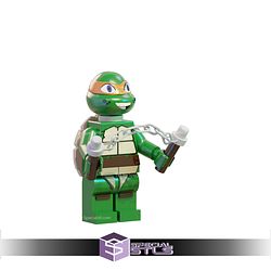 Lego 3D Print Collection - Michaelangelo