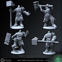 May 2020 Comet Lord Miniature