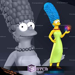 Marge the Simpson Digital STL Files