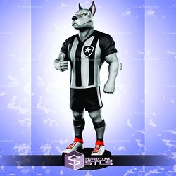 Mascot Botafogo Digital STL Files