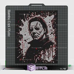 Michael Myers Hueforge Color 3D Print