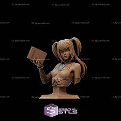 Misa Amane Deathnote Bust Digital STL Files