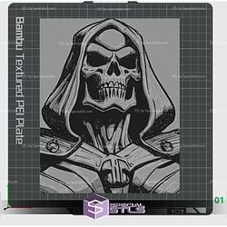 Skeletor Hueforge Color 3D Print