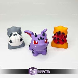 Super Basic Pokemon STL - Bulbasaur Variation