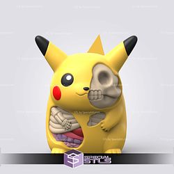 Super Basic Pokemon STL - Halloween Pikachu