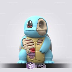 Super Basic Pokemon STL - Halloween Squirtle