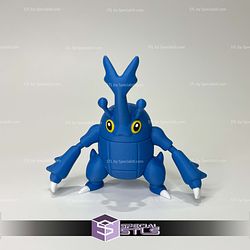 Super Basic Pokemon STL - Heracross