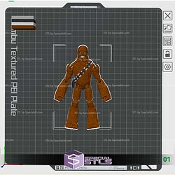 Super Basic STL - Chewbacca Flexi Toy