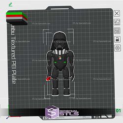 Super Basic STL - Flexi Darth Vader