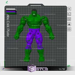 Super Basic STL - Flexi Hulk