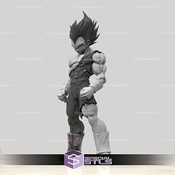 Vegeta Ultra Ego No Base Digital STL Files