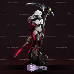 Lady Death Skeletor Base STL Printer Files