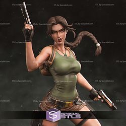 Lara Croft 2 Short Gun New Version STL Printer Files