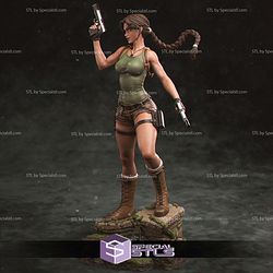 Lara Croft 2 Short Gun New Version STL Printer Files