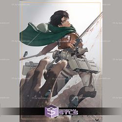 Levi Ackerman New Version STL Printer Files