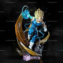 Majin Vegeta and Blue Effect V2 STL Printer Files