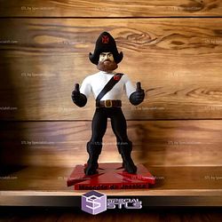 Mascote Almirante STL Printer Files