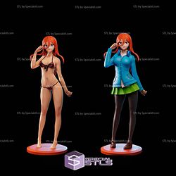 Miku Nakano the Anime Girl STL Printer Files