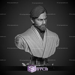 Obi Wan Kenobi 2024 Portrait Bust STL Printer Files