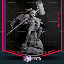 Samidare Lucifer and the Biscuit Hammer STL Printer Files