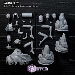 Samidare Lucifer and the Biscuit Hammer STL Printer Files