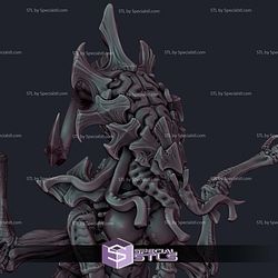 Space Bugs of Death Thicctor STL Miniatures