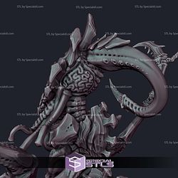 Space Bugs of Death Thicctor STL Miniatures