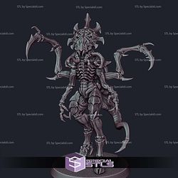 Space Bugs of Death Thicctor STL Miniatures