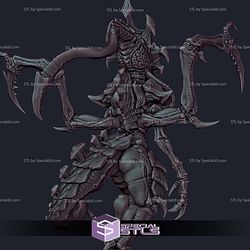 Space Bugs of Death Thicctor STL Miniatures