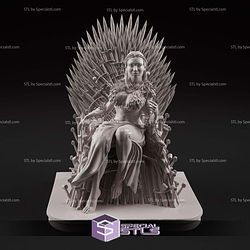 Super Basic STL - Sansa Stark on Throne