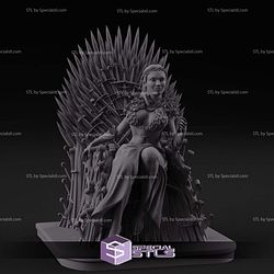 Super Basic STL - Sansa Stark on Throne