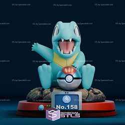 Totodile Pokemon STL Printer Files