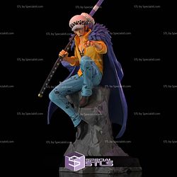 Trafalgar Law on Rock STL Printer Files