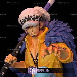 Trafalgar Law on Rock STL Printer Files