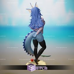 Vaporeon Pokemon Humanization STL Printer Files