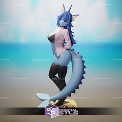 Vaporeon Pokemon Humanization STL Printer Files