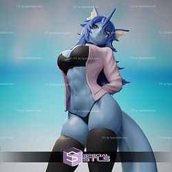 Vaporeon Pokemon Humanization STL Printer Files