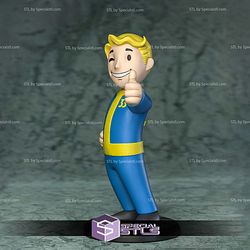 Vault Boy Chibi STL Printer Files