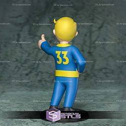 Vault Boy Chibi STL Printer Files