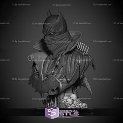 Batman Dark Nights Metal Portrait Bust STL Printer Files