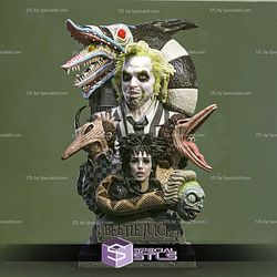 Beetlejuice 1988 Diorama STL Printer Files