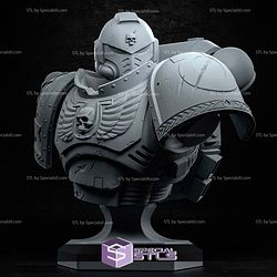 Captain Talius WH40K Bust STL Printer Files