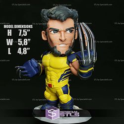 Chibi STL Collection - Wolverine Hugh Jackman