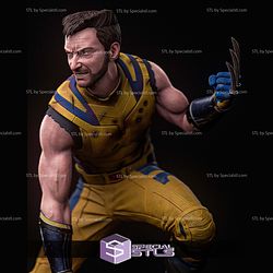 Hugh Jackman Wolverine Movie Suit STL Printer Files