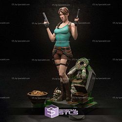 Lara Croft Tomb Base STL Printer Files