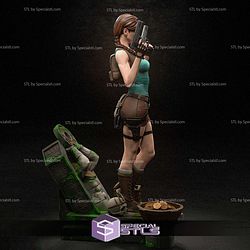 Lara Croft Tomb Base STL Printer Files