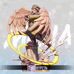 Millia Rage Guilty Gear Wings STL Printer Files